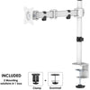 Neomounts nm-d135white monitorarm (wit)