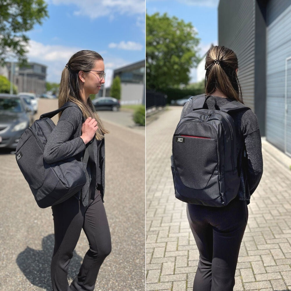 Mochila del suburbio ACT para computadoras portátiles de hasta 15.6 pulgadas