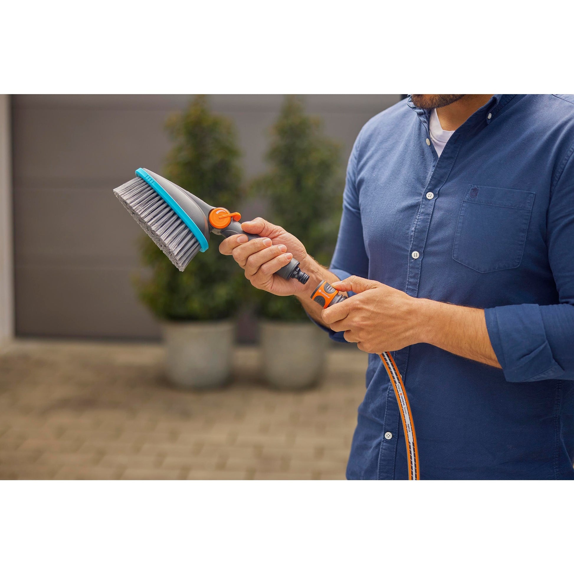 Gardena Cleansystem Handbrush M morbido