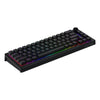 Hator skyfall cableado, teclado para juegos (negro, diseño estadounidense, hator aurum esterlina, 65 %, rgb, abs de doble disparo, intercambio en caliente)