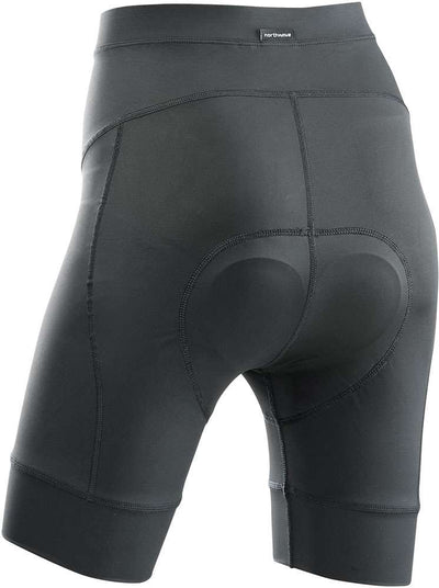 Northwave active - culotte ciclista con badana para mujer