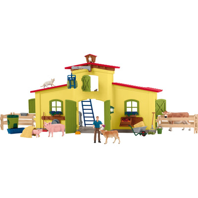Schleich Farm World World Big Stable 42605