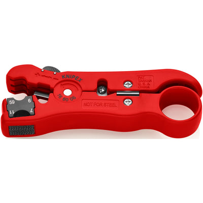 KNIPEX STRIPTANG FOR COAXEN DATA Cables 166006SB