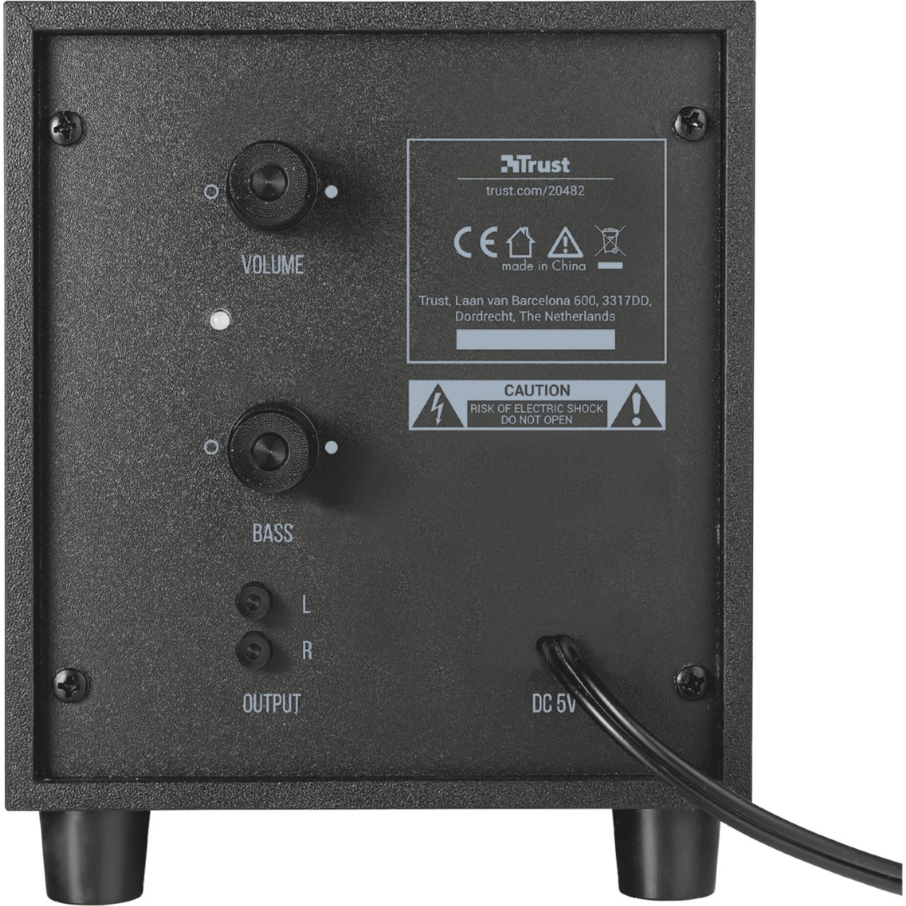 Fidati del set di altoparlanti del subwoofer Avora 2.1