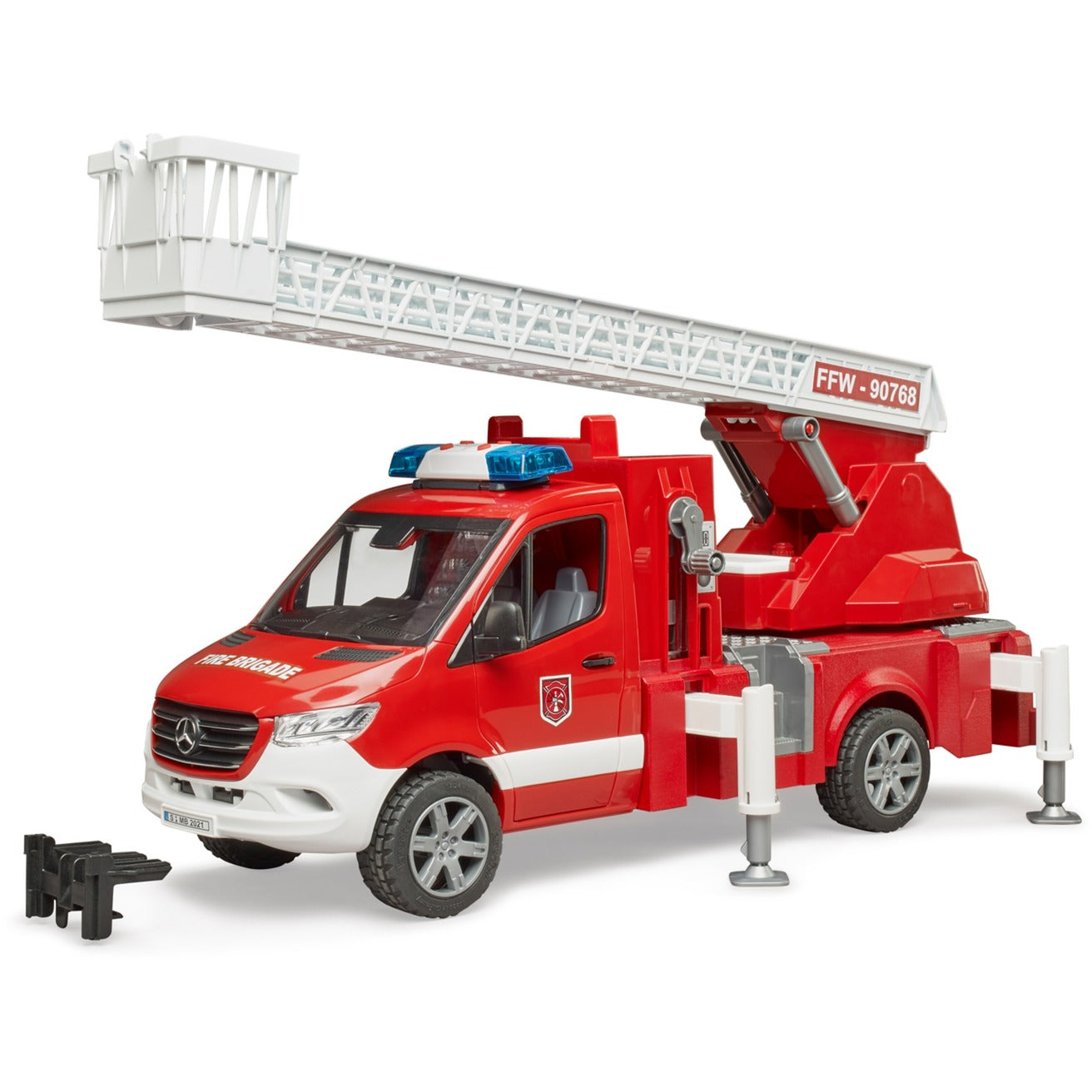 Bruder MB Sprinter Fire Camión con luz y sonido