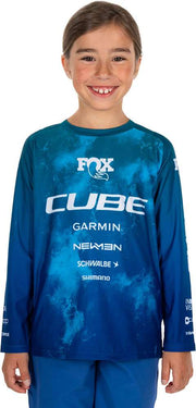 Cube rookie x actionteam - kid's mtb long sleeve jersey - afbeelding 2