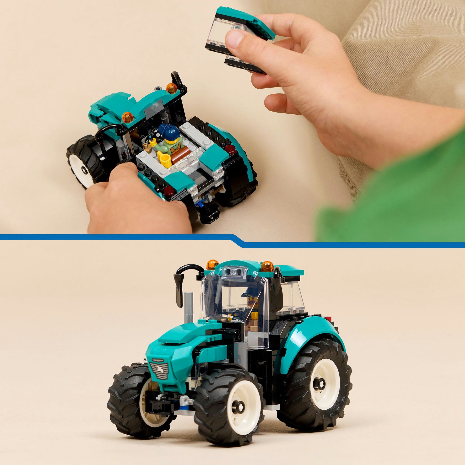 Lego City Great Vehicles 60498 trattore | 2 pezzi