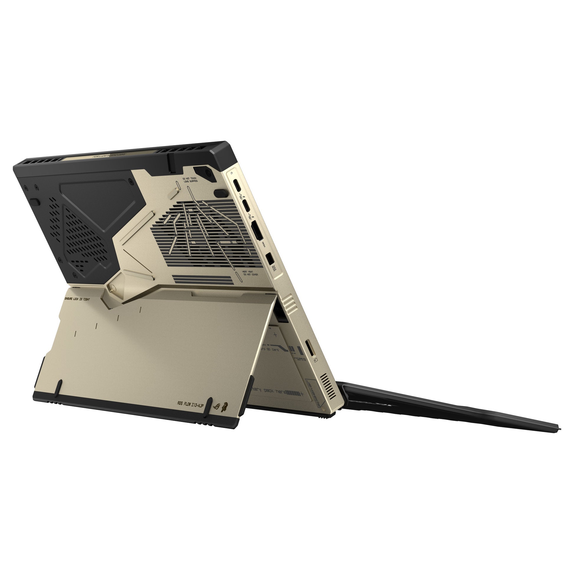 Asus rog flow z13-kjp gz302eac-ru178w 13.4 laptop da gioco 2 in 1 (oro nero | ryzen al max+ 395 | radeon 8060s | 128 GB | 1 TB SSD | touch)