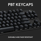 Logitech g413 tkl se mechanisch gaming toetsenbord (zwart, us-international lay-out (qwerty), gl tactile, 80% (tkl)) - afbeelding 3