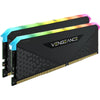 Corsair 16 gb ddr4-3200 kit werkgeheugen (zwart, cmg16gx4m2e3200c16, vengeance rgb rs, xmp 2.0)