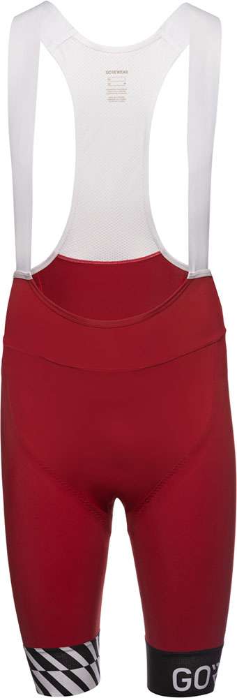 Gorewear swiftride óptico - culotte con tirantes con badana