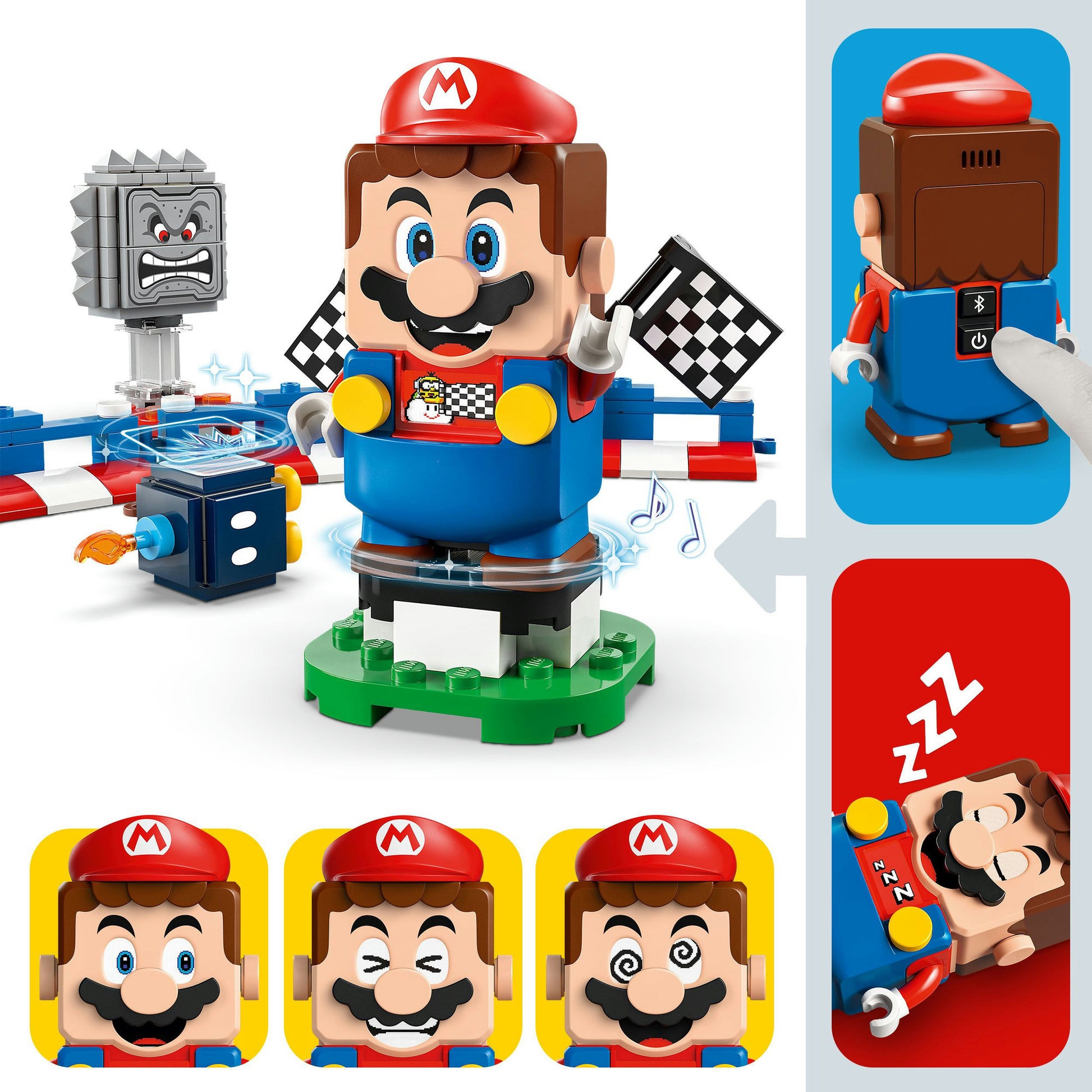 LEGO Super Mario 72043 Mario y Stanaard Kart