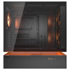 Custodia midi tower Cougar cfv235 mesh (nero | 2x USB-A | 1x USB-C | RGB | vetro temperato)