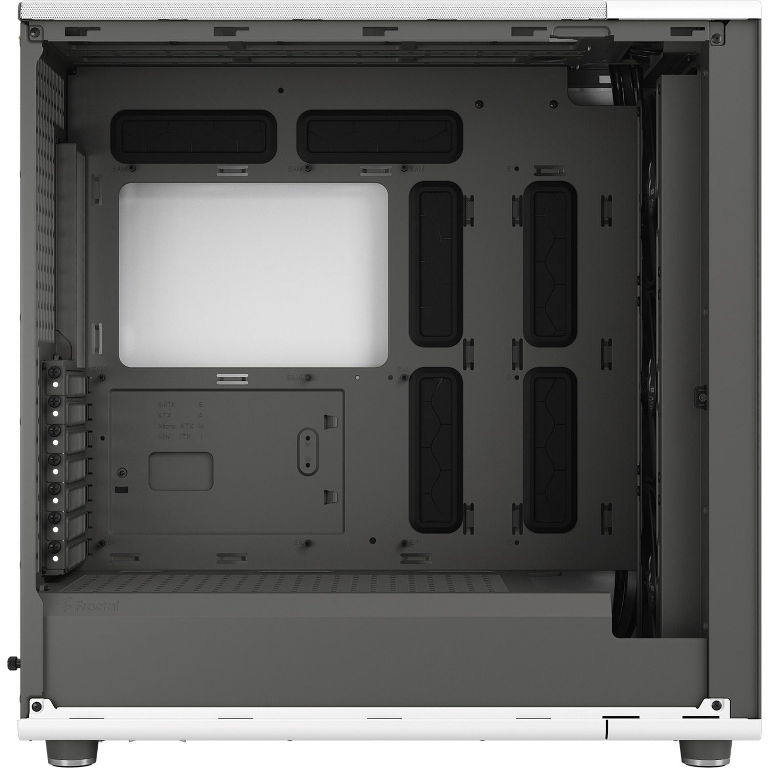 Fractal design north xl midi tower behuizing (wit | 2x usb-a | 1x usb-c)
