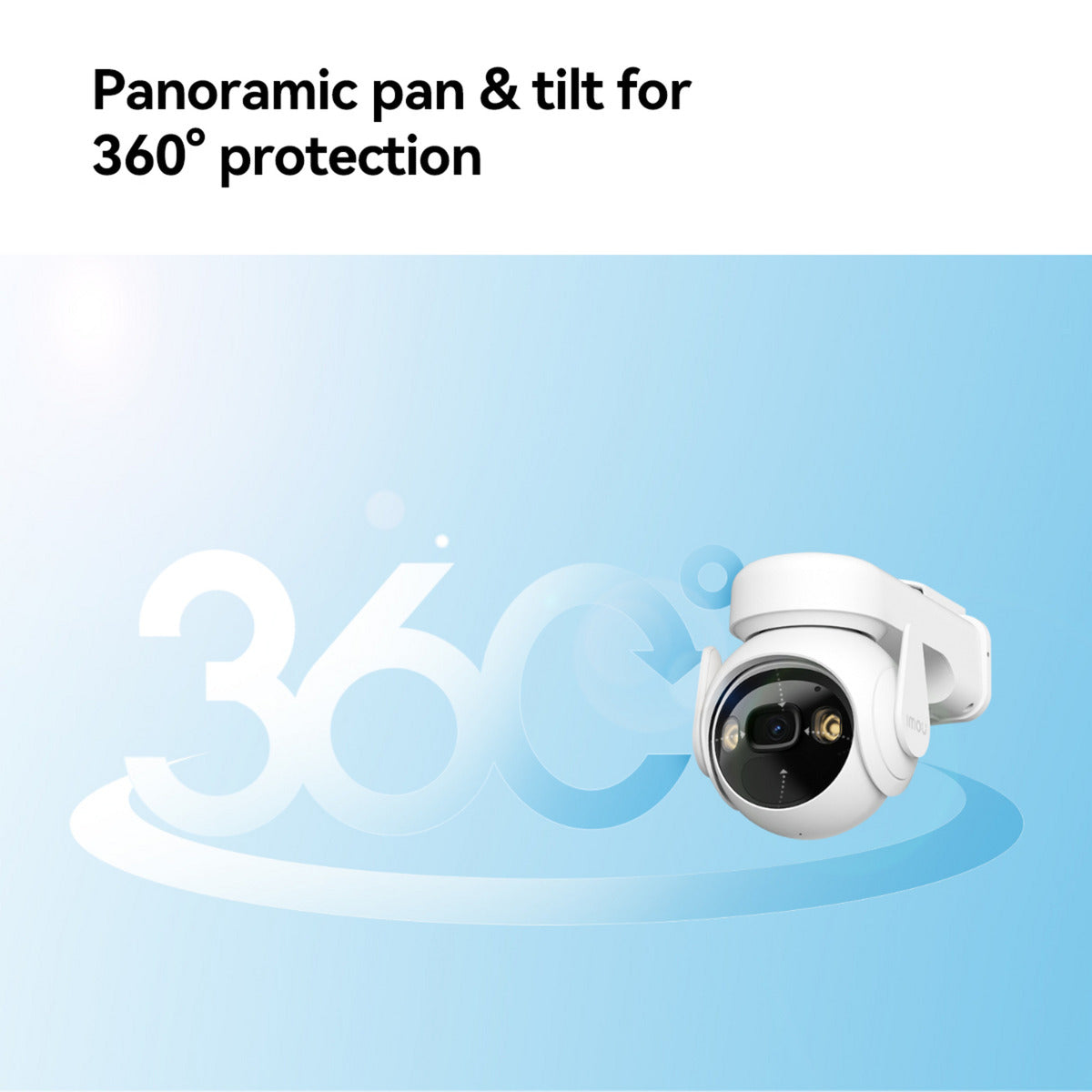 Imou cell pt con telecamera di sicurezza a pannello solare (bianco, 100% wireless)