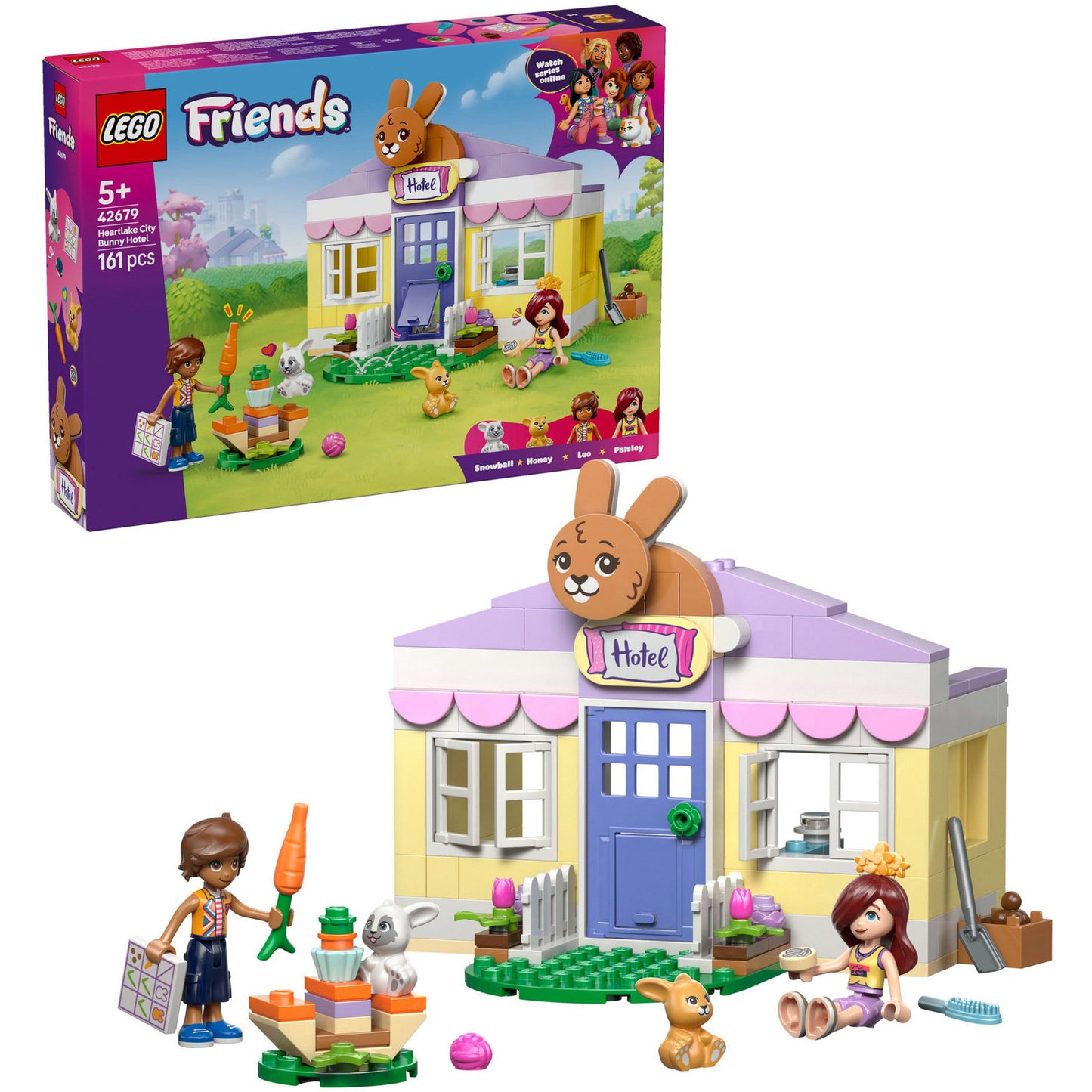 Lego Friends 42679 L'hotel dei conigli di Heartlake City