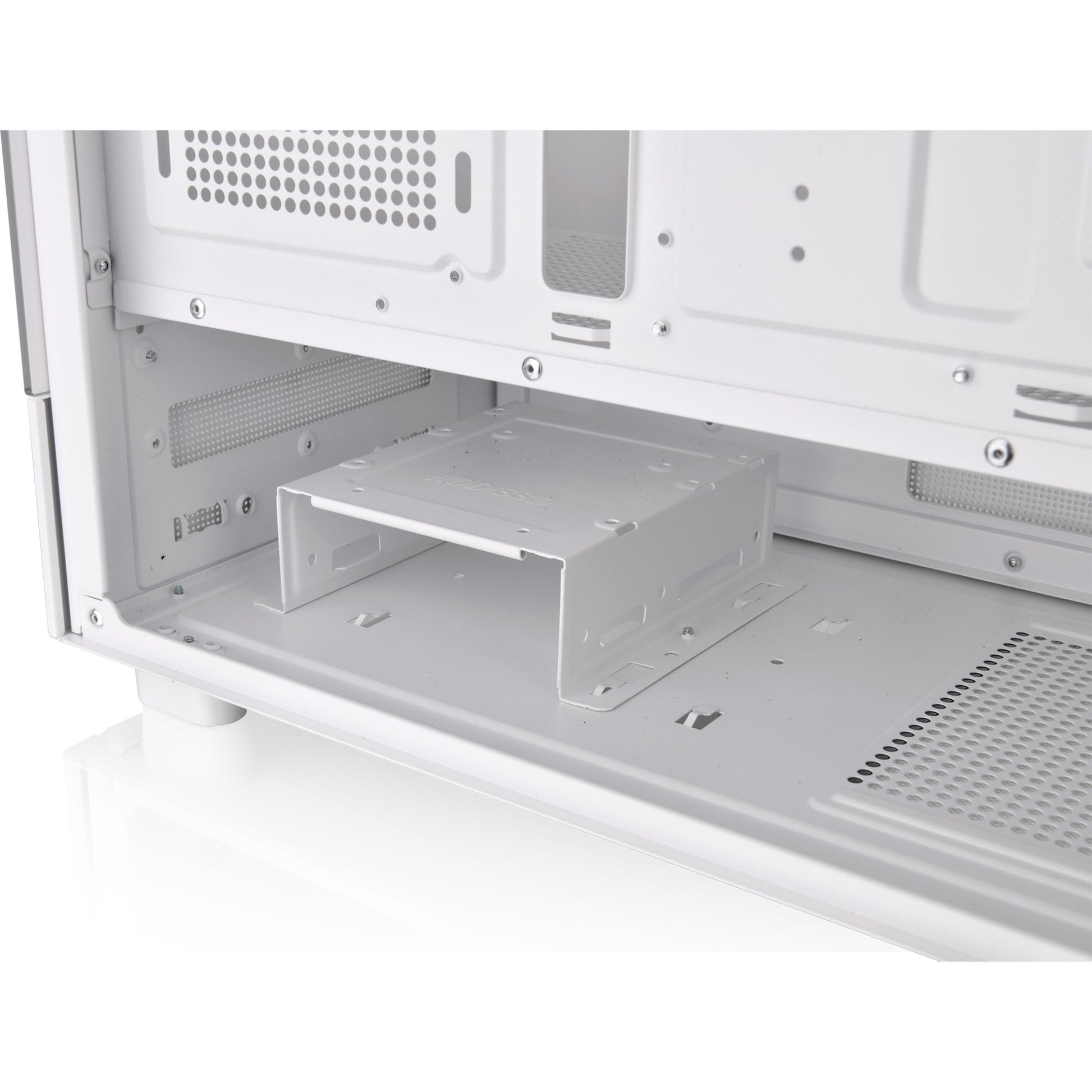 Thermaltake view 270 tg argb - carcasa de torre midi de nieve (blanco | 2x USB-A | 1x USB-C | RGB | vidrio templado)