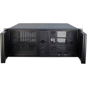 Inter-tech 4u-4098-s rack behuizing (zwart | 2x usb-a) - afbeelding 2