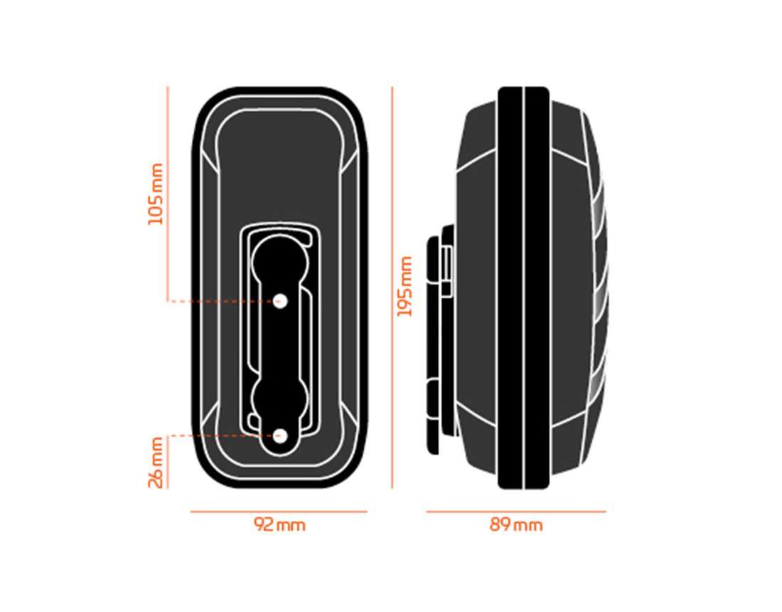 Caja de herramientas Fidlock Twist incl. base universitaria