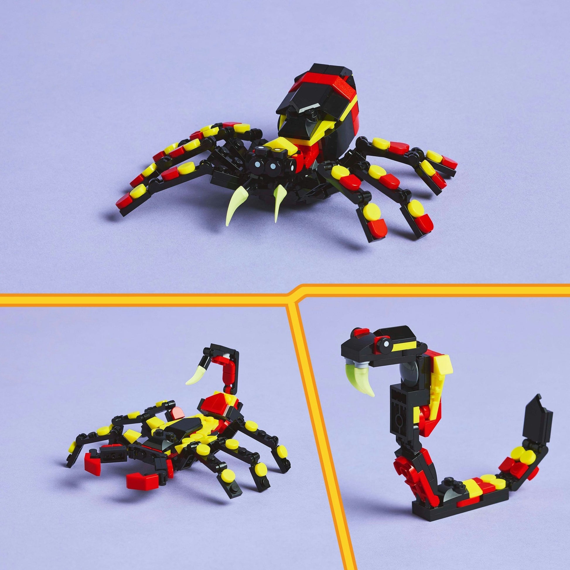 LEGO LEGO Creador 31159 Animales salvajes: araña emocionante