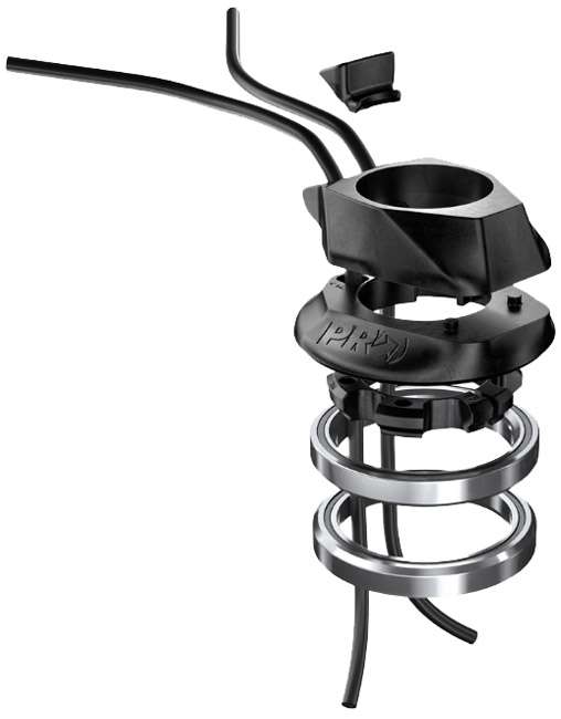 Enrutamiento de cables integrado para auriculares Pro