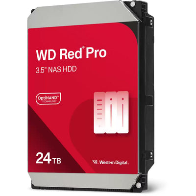 Disco rigido WD Red Pro da 24 TB (241kfgx, SATA 600, 24 7, AF)