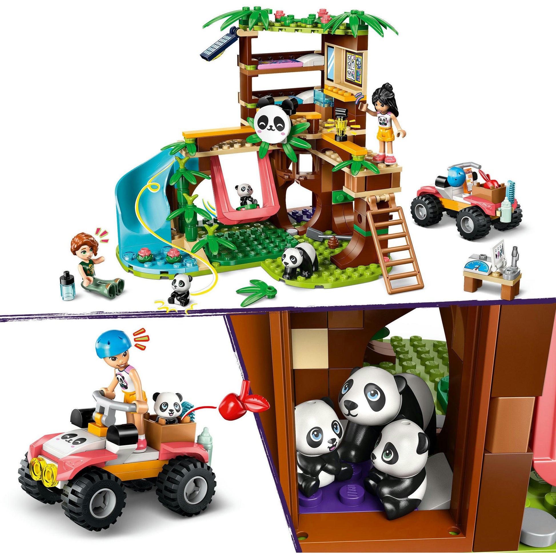 LEGO 42648 Friends de Panda Shelter