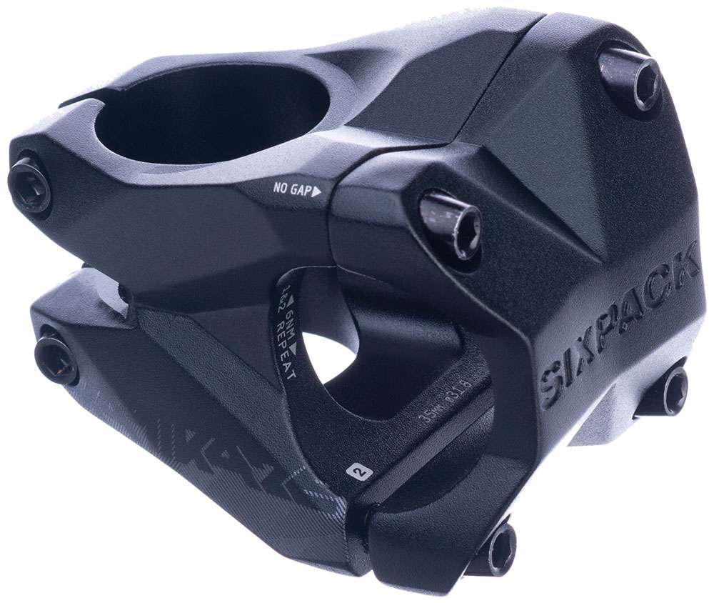 Attacco manubrio racing kamikaze da sei pezzi da 31,8 mm