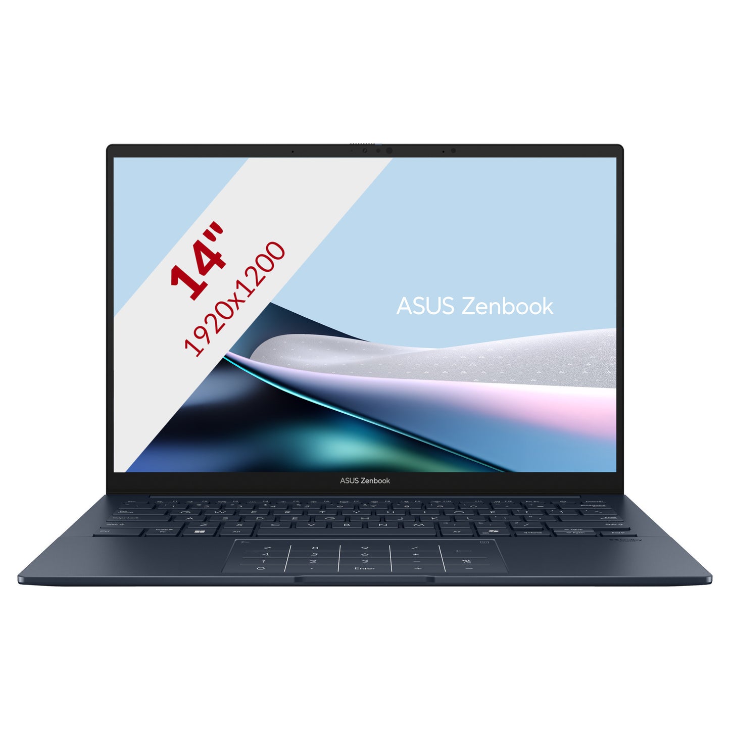 Laptop Asus ZenBook 14 OLED UX3405ca-qlnad7w 14 (blu | core ultra 9 285h | arc 140t | 32 GB | 1 TB SSD)