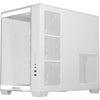 Custodia midi tower Asus a32 plus (bianco | 2x USB-A | 1x USB-C | RGB | vetro temperato)