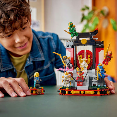 Lego Ninjago 71866 Espositore per il 15° anniversario con personaggi ninja