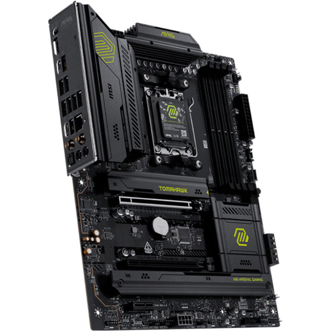 Placa base MSI Mag B850 Tomahawk WiFi Socket AM5 (RAID, 5GB-LAN, WiFi 7, BT, Sonido, ATX)