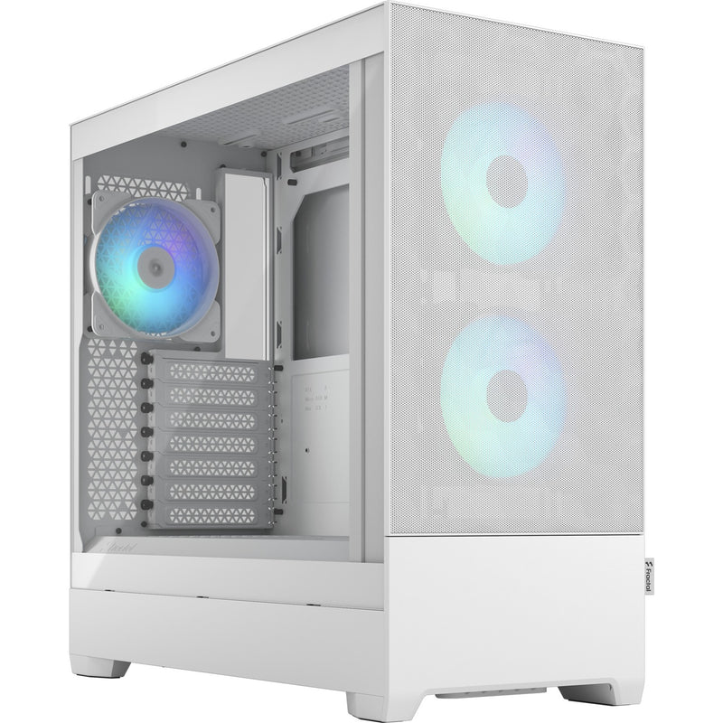 Diseño fractal Pop Air RGB White TG Clear Tint