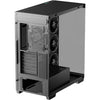 Custodia midi tower Deepcool CG580 4f v2 (nero | 2x USB-A | 1x USB-C | RGB | vetro temperato)