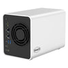 Terramaster f2-425 plus nas (bianco, 2x 5GBe, HDMI, USB)