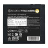 Silverstone triton 850rz modulaire 850 watt voeding (zwart, 1x 12v-2x6, 3x pcie)