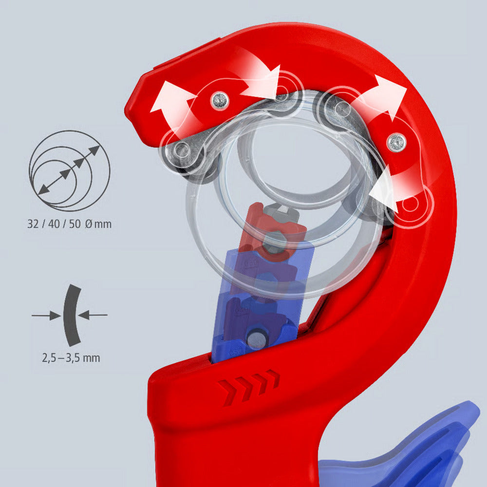 Cortatubos Knipex dpt50 - 90 23 02 bk