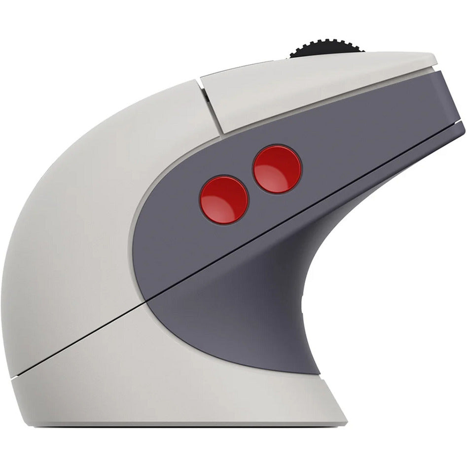 Ratón 8bitdo retro r8 - edición n (gris rojo, 50 - 26000 ppp, Bluetooth USB-C 2,4 GHz)