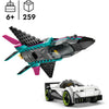Lego city 60489 straalvliegtuig vs. sportauto