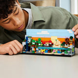 Lego minecraft minibiomen videogame speelgoed voor kinderen en kinderkamer decoratie - 21589 - afbeelding 2