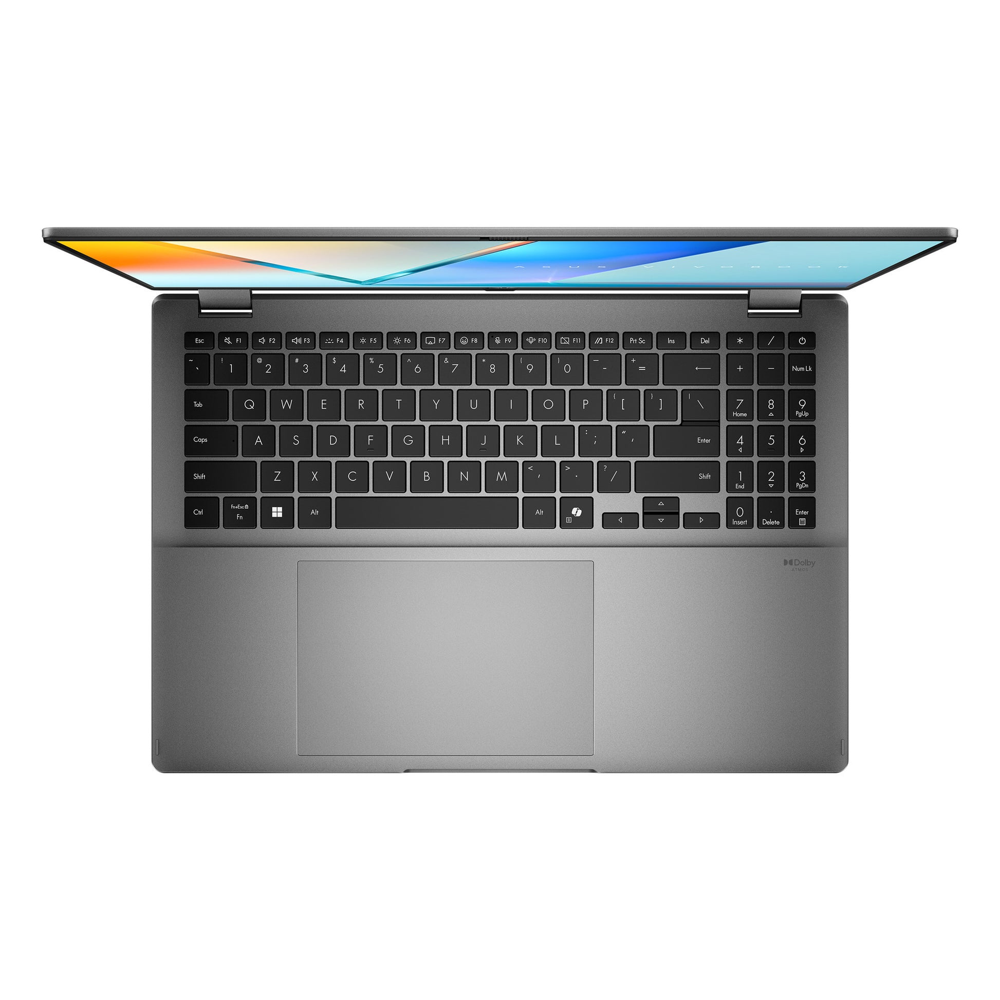 Asus vivobook 16 flip tp3607sa-si099w 16 copilot+ laptop 2-in-1 (grigio | core ultra 7 258v | grafica arc | 32 GB | SSD 1 TB | touch)