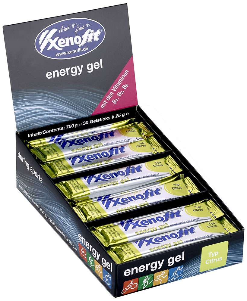 Xenofit gel energético caja 30x25g
