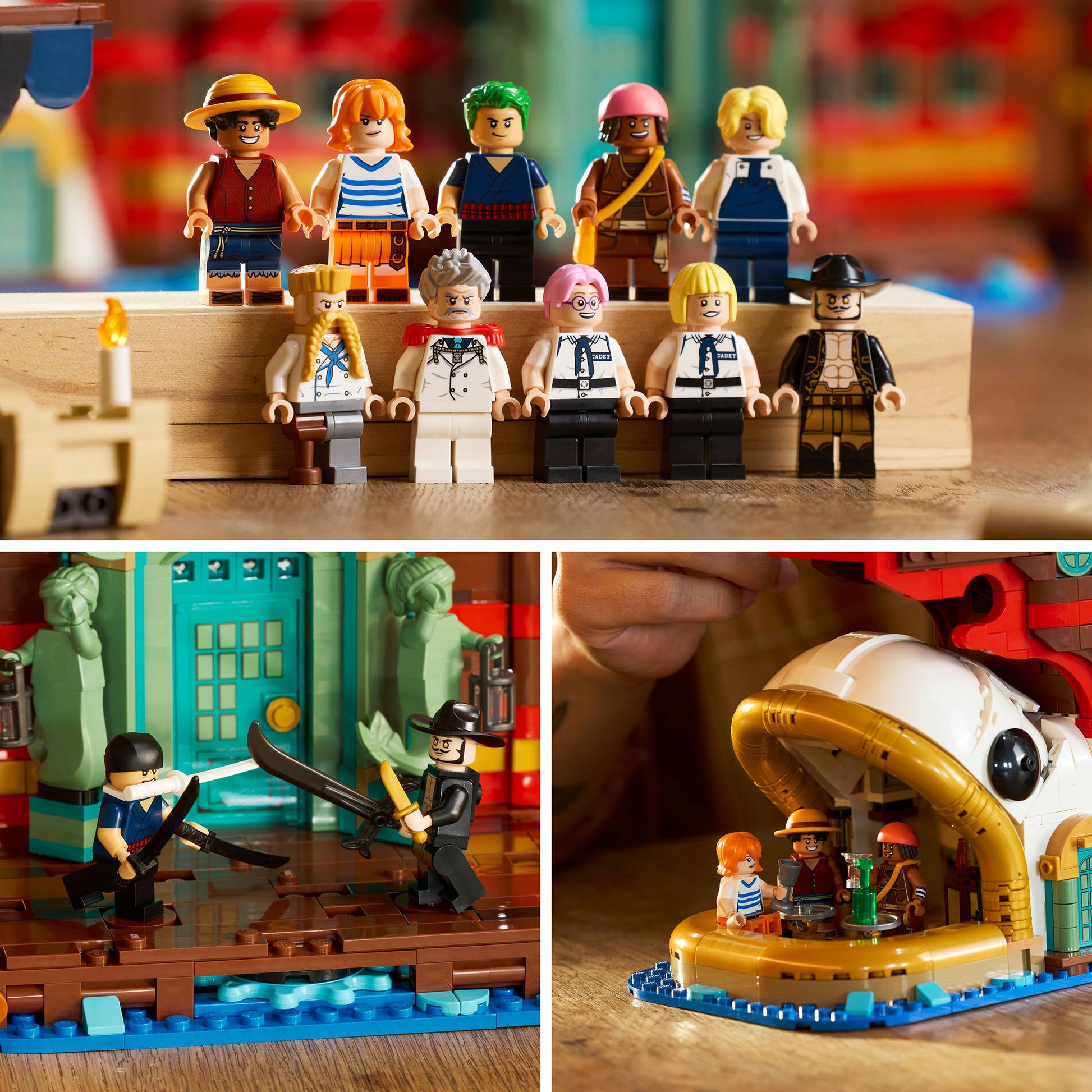 LEGO 75640 ONE PIEZA El restaurante flotante Bara
