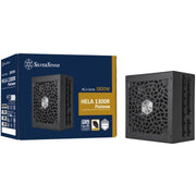 Silverstone hela 1300r platinum, modulaire 1300 watt voeding (zwart, 8x pcie) - afbeelding 13