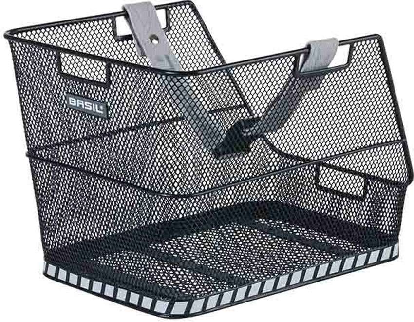 Basil Class - Bicchiere per biciclette da scuola - sul retro - nero