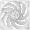 Silverstone vista 120 argb case fan (wit, 120 x 120 x 25 mm, pwm)