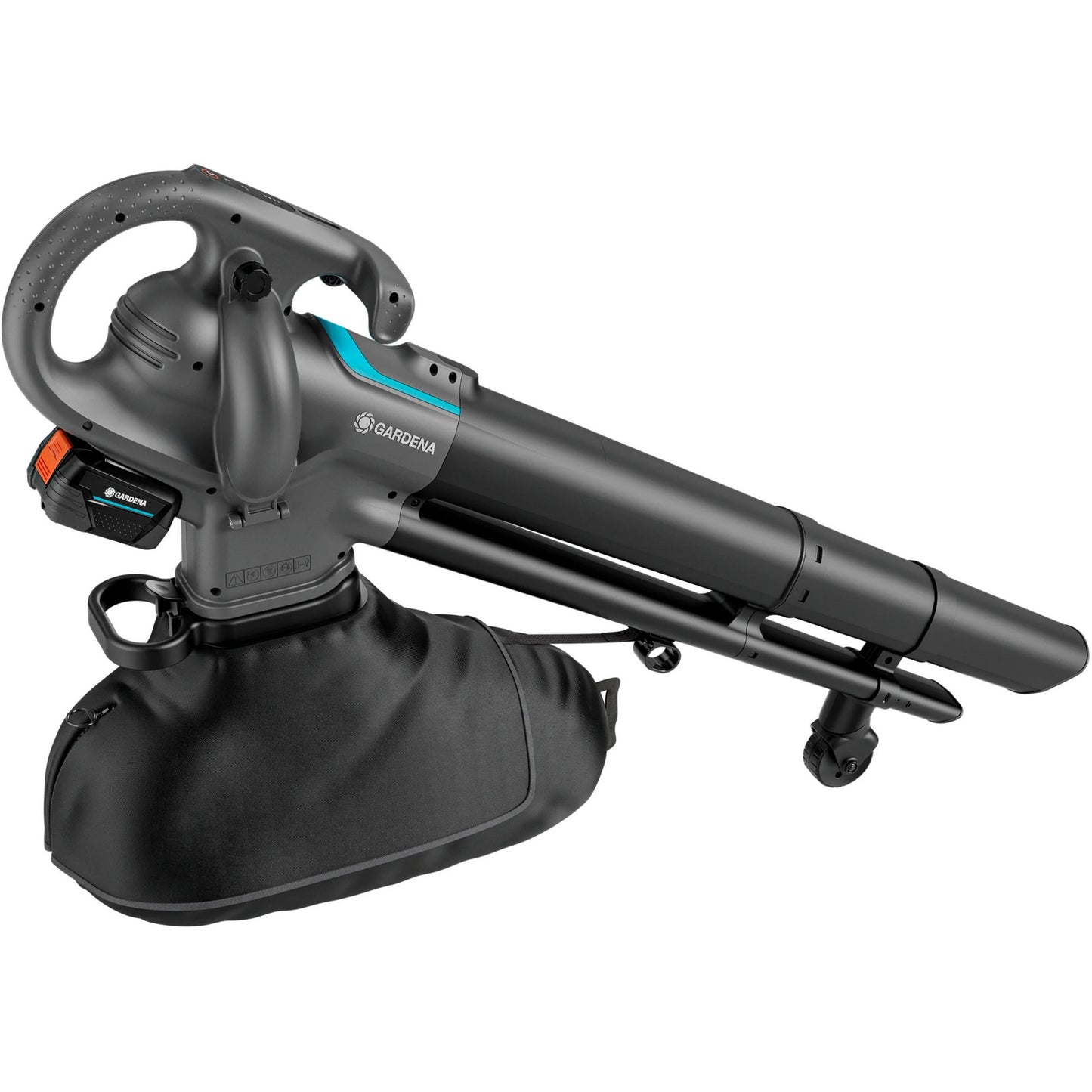 Gardena soffiatore per foglie a batteria powerjet 18v p4a set