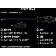 Wera 300 7 Mix 2 screwdriver set - afbeelding 4