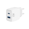 Connettività ACT USB-C USB-A Caricatore 20W con consegna PPP, Quin