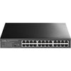 Conmutador metálico gigabit de 24 puertos Cudy (negro)